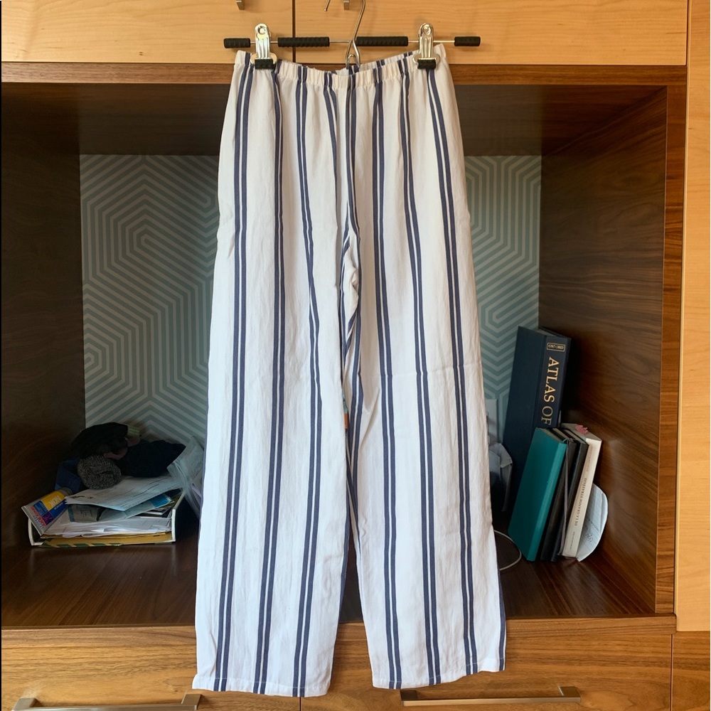 Stripped flowy pants from Brandy